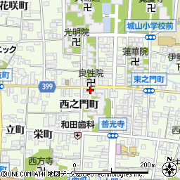 長野県長野市長野西之門町500-2周辺の地図