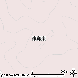 茨城県常陸大宮市家和楽周辺の地図