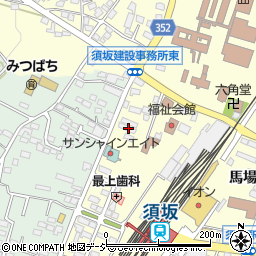 長野県須坂市須坂1188周辺の地図