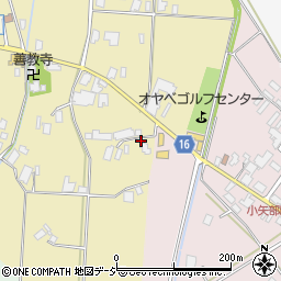 富山県小矢部市金屋本江15周辺の地図