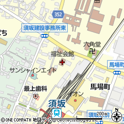 長野県須坂市須坂1218周辺の地図