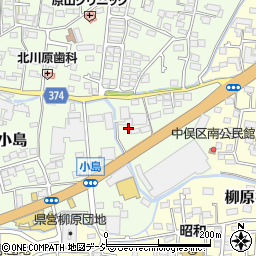長野県長野市小島163周辺の地図
