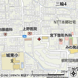 柳町団地集会室周辺の地図