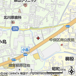 長野県長野市小島164周辺の地図