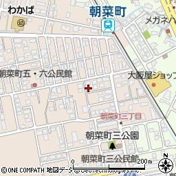 富山県富山市朝菜町64-14周辺の地図