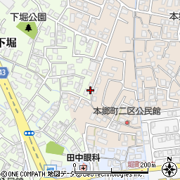 富山県富山市本郷町134-6周辺の地図