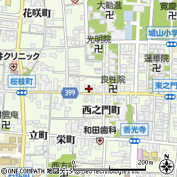 長野桜枝郵便局 ＡＴＭ周辺の地図