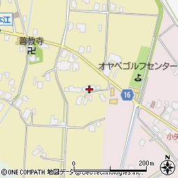 富山県小矢部市金屋本江21周辺の地図