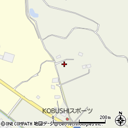 栃木県那須烏山市宇井543周辺の地図