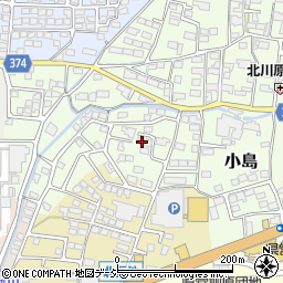 長野県長野市小島25周辺の地図