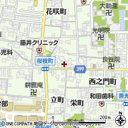 ハートネット桜枝町周辺の地図
