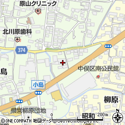 長野県長野市小島166周辺の地図