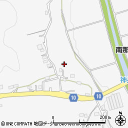 栃木県那須烏山市神長1186周辺の地図
