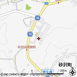 有限会社第二黒沢鉄工所　砂沢工場周辺の地図
