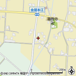 富山県小矢部市金屋本江172周辺の地図