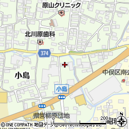 長野県長野市小島135周辺の地図