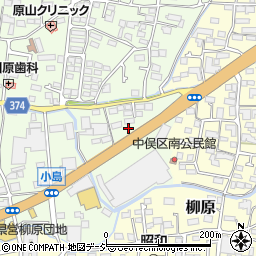 長野県長野市小島174周辺の地図