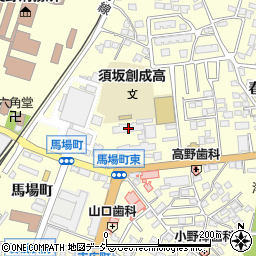 県立須坂創成高校周辺の地図