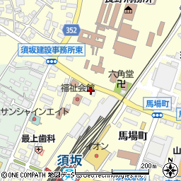 長野県須坂市須坂1217周辺の地図
