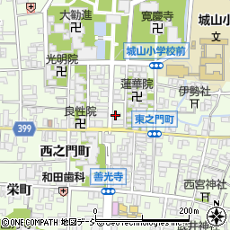 長生堂仏具店周辺の地図