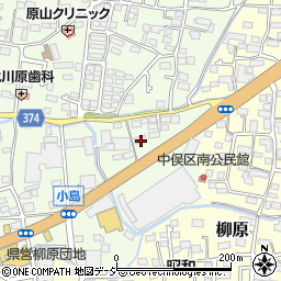 長野県長野市小島175周辺の地図