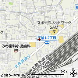 日本道路株式会社　長野営業所周辺の地図