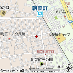 富山県富山市朝菜町64-2周辺の地図