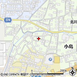 長野県長野市小島17周辺の地図