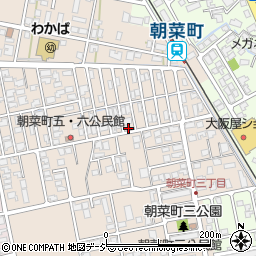 富山県富山市朝菜町595-18周辺の地図