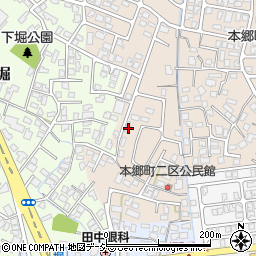 富山県富山市本郷町134周辺の地図