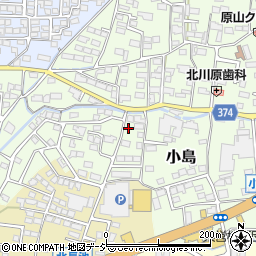 長野県長野市小島40周辺の地図