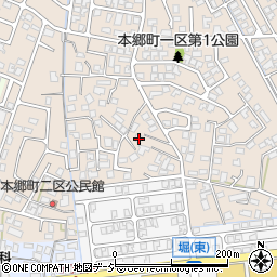 富山県富山市本郷町36-3周辺の地図