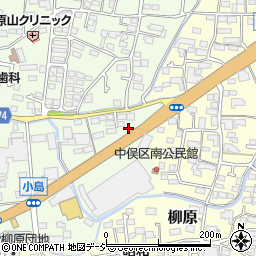 長野県長野市小島173周辺の地図