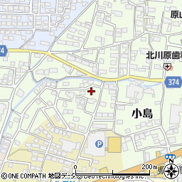 長野県長野市小島35周辺の地図
