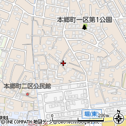 富山県富山市本郷町36周辺の地図