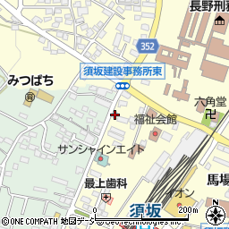長野県須坂市須坂1208周辺の地図