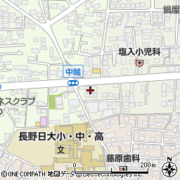 長野パーソナルコンディショニングセンター周辺の地図