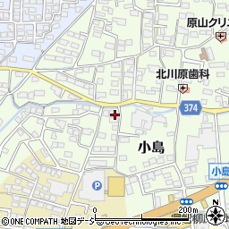 長野県長野市小島38周辺の地図