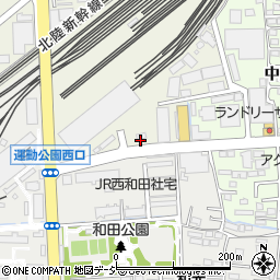 日本通運株式会社　長野支店鉄道コンテナ周辺の地図