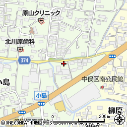 長野県長野市小島170周辺の地図