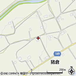 栃木県日光市猪倉217周辺の地図