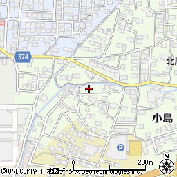 長野県長野市小島18周辺の地図