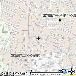 富山県富山市本郷町102-2周辺の地図