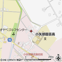 富山県小矢部市西中211周辺の地図