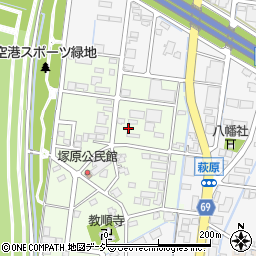東急建設株式会社　富山出張所周辺の地図
