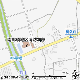 栃木県那須烏山市神長678周辺の地図