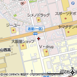 セブンイレブン富山速星店周辺の地図