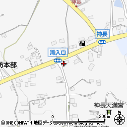 栃木県那須烏山市神長605周辺の地図