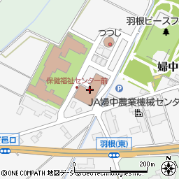 富山市役所婦中行政サービスセンター　西保健福祉センター周辺の地図
