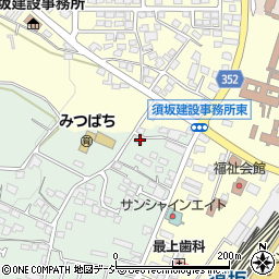 長野県須坂市塩川332-1周辺の地図